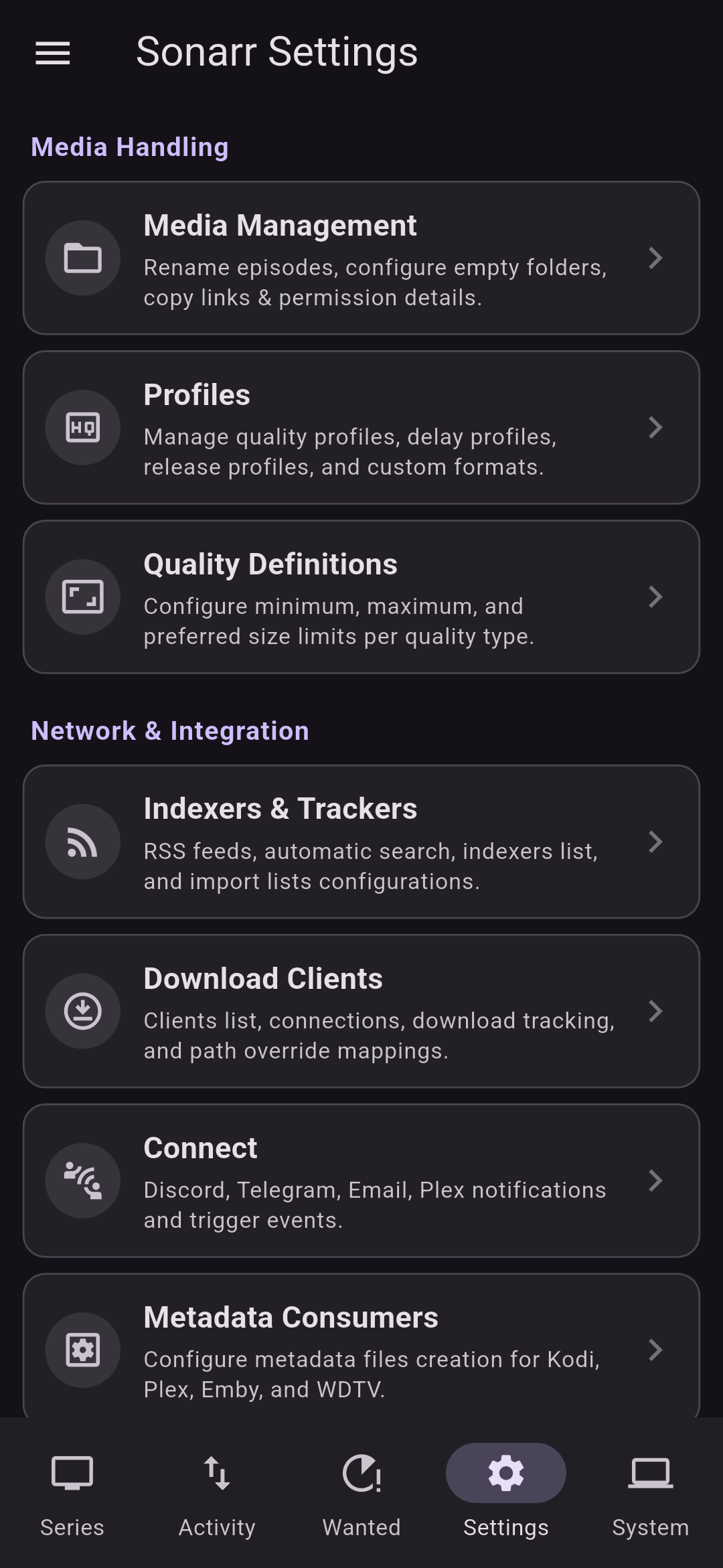 Sonarr 3